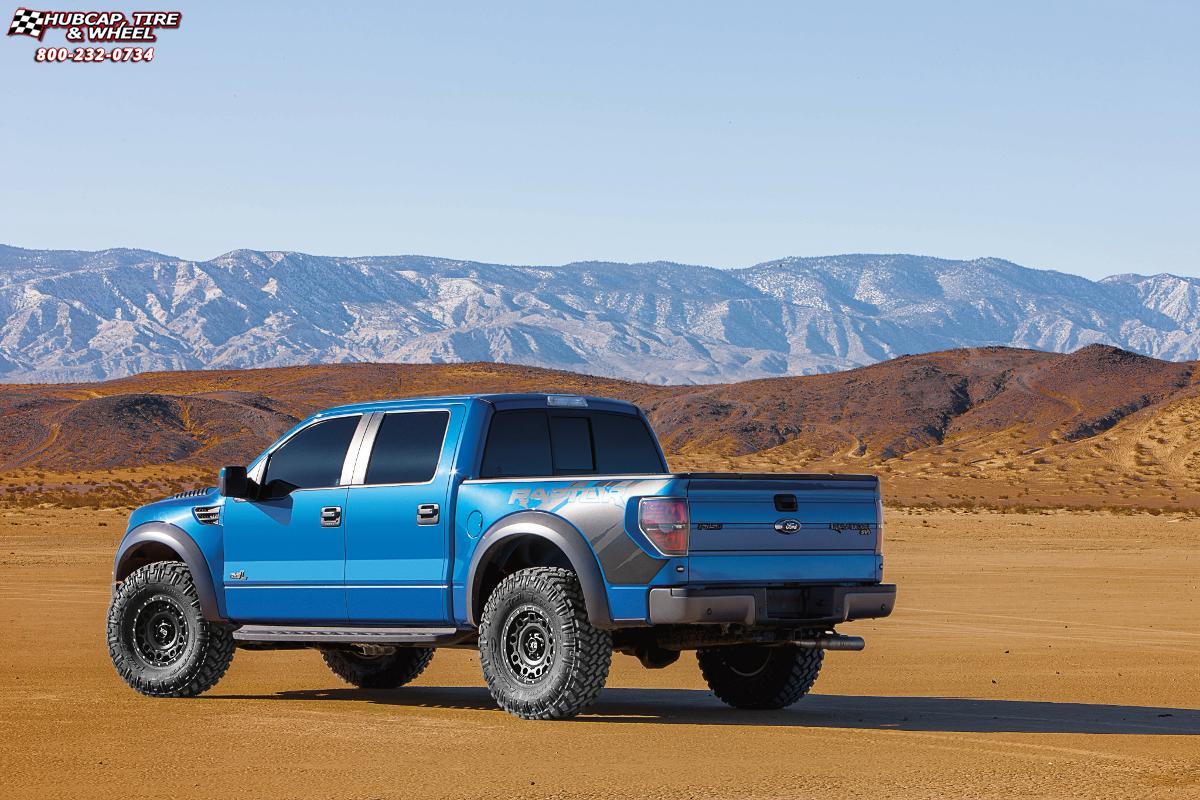 vehicle gallery/ford f 150 raptor xd series xd129 x  Satin Black wheels and rims